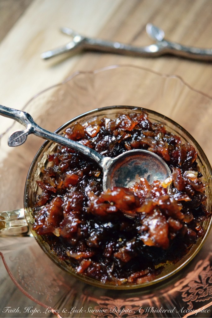 Gentleman's Whiskey Bacon Jam - You can slather this smoky bacon jam, made with whiskey, maple syrup, and brown sugar, on pretty much anything. Sadly, it lasts only a week in the fridge, so I suggest freezing small amounts of it to thaw out for a quick snack spread onto crackers or freshly-baked bread.