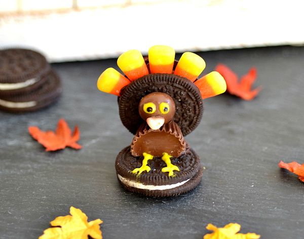 Oreo Turkeys | Faith, Hope, Love, and Luck Survive Despite a Whiskered Accomplice