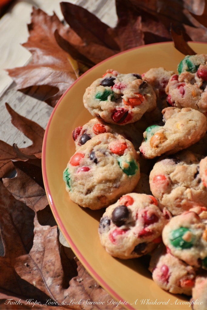Thanksgiving Leftovers Cookies | Faith, Hope, Love, and Luck Survive Despite A Whiskered Accomplice