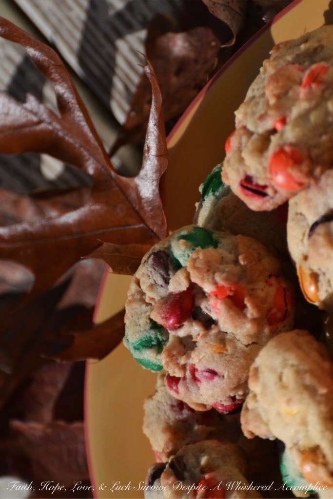 Thanksgiving Leftovers Cookies | Faith, Hope, Love, and Luck Survive Despite A Whiskered Accomplice