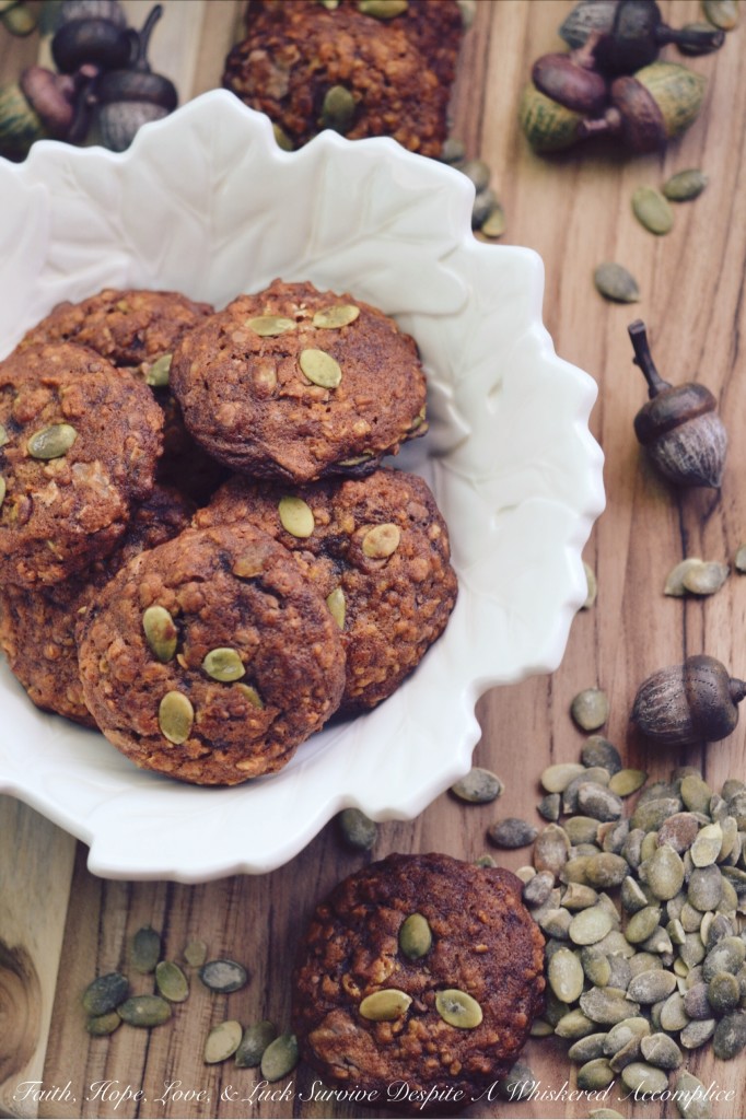 Thanksgiving Leftovers Cookies - Part III | Faith, Hope, Love, and Luck Survive Despite a Whiskered Accomplice