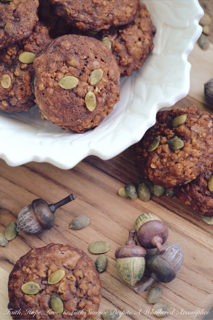 Thanksgiving Leftovers Cookies - Part III | Faith, Hope, Love, and Luck Survive Despite a Whiskered Accomplice