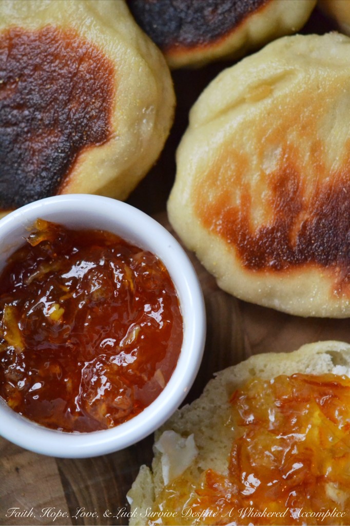 Jumbo English Muffins - While store-bought English muffins are certainly convenient, making your own homemade version is surprisingly easy and obviously way more tasty. With just a few simple steps, a little bit of time, and a fairly straightforward yeasted dough, you'll be enjoying all of those nooks and crannies in almost no time. Whether served with a side of eggs or toasted and dripping with butter or smothered in preserves, these homemade English muffins are destined to become a family breakfast favorite.