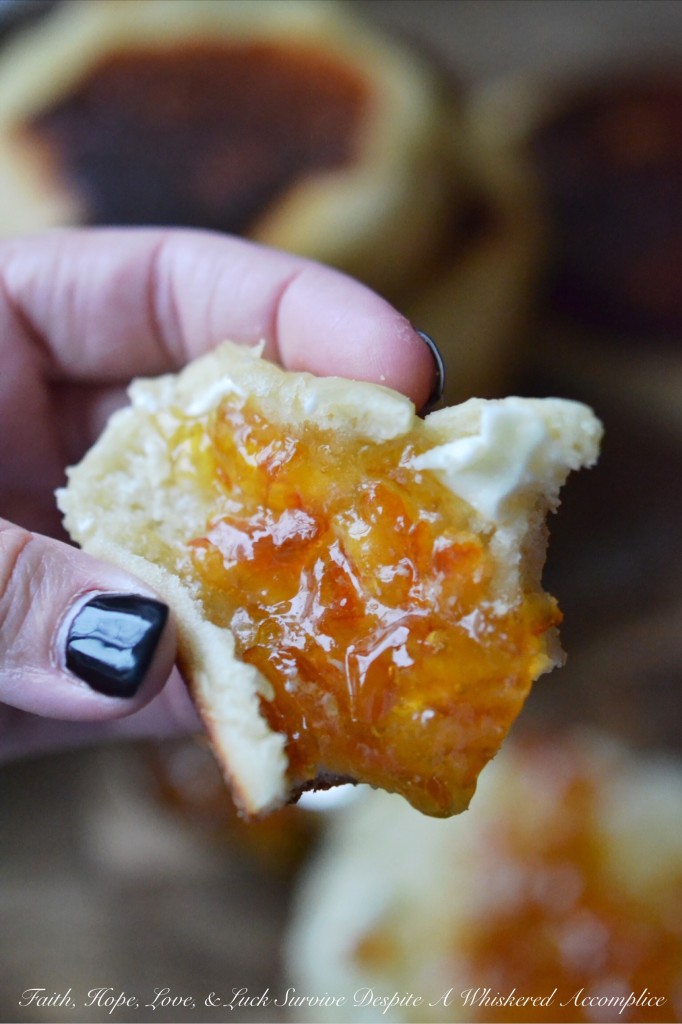 Jumbo English Muffins - While store-bought English muffins are certainly convenient, making your own homemade version is surprisingly easy and obviously way more tasty. With just a few simple steps, a little bit of time, and a fairly straightforward yeasted dough, you'll be enjoying all of those nooks and crannies in almost no time. Whether served with a side of eggs or toasted and dripping with butter or smothered in preserves, these homemade English muffins are destined to become a family breakfast favorite.
