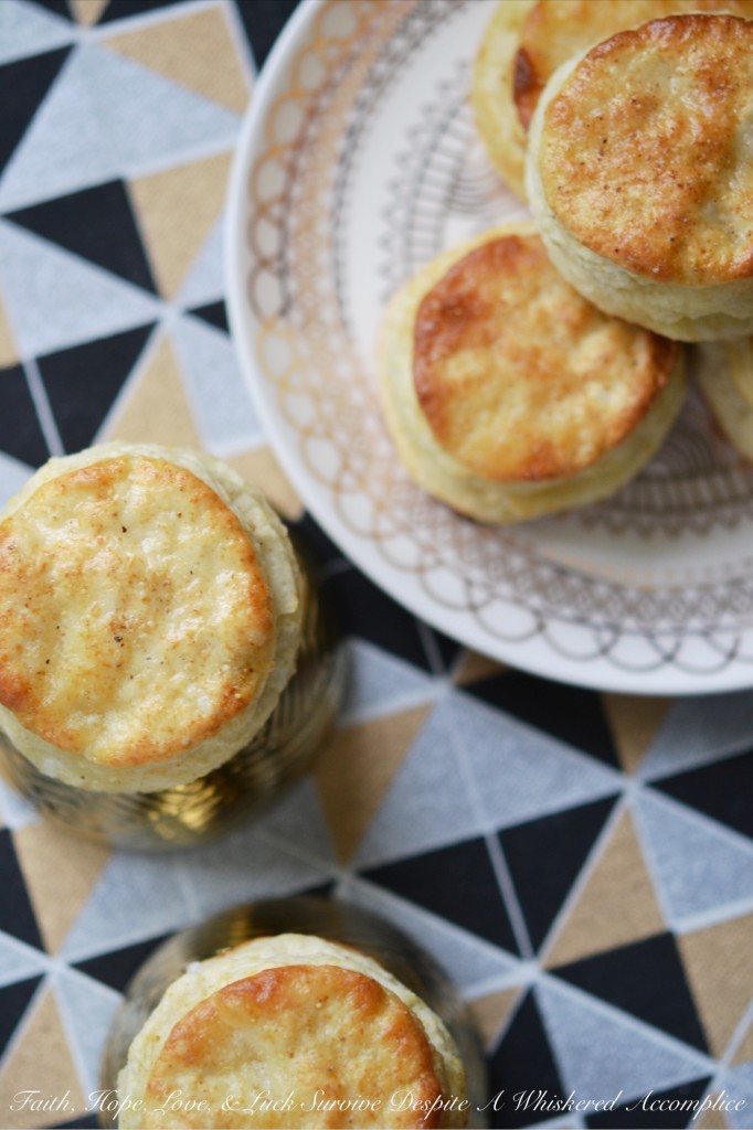 Dainty White Pepper Biscuits | Faith, Hope, Love, and Luck Survive Despite a Whiskered Accomplice
