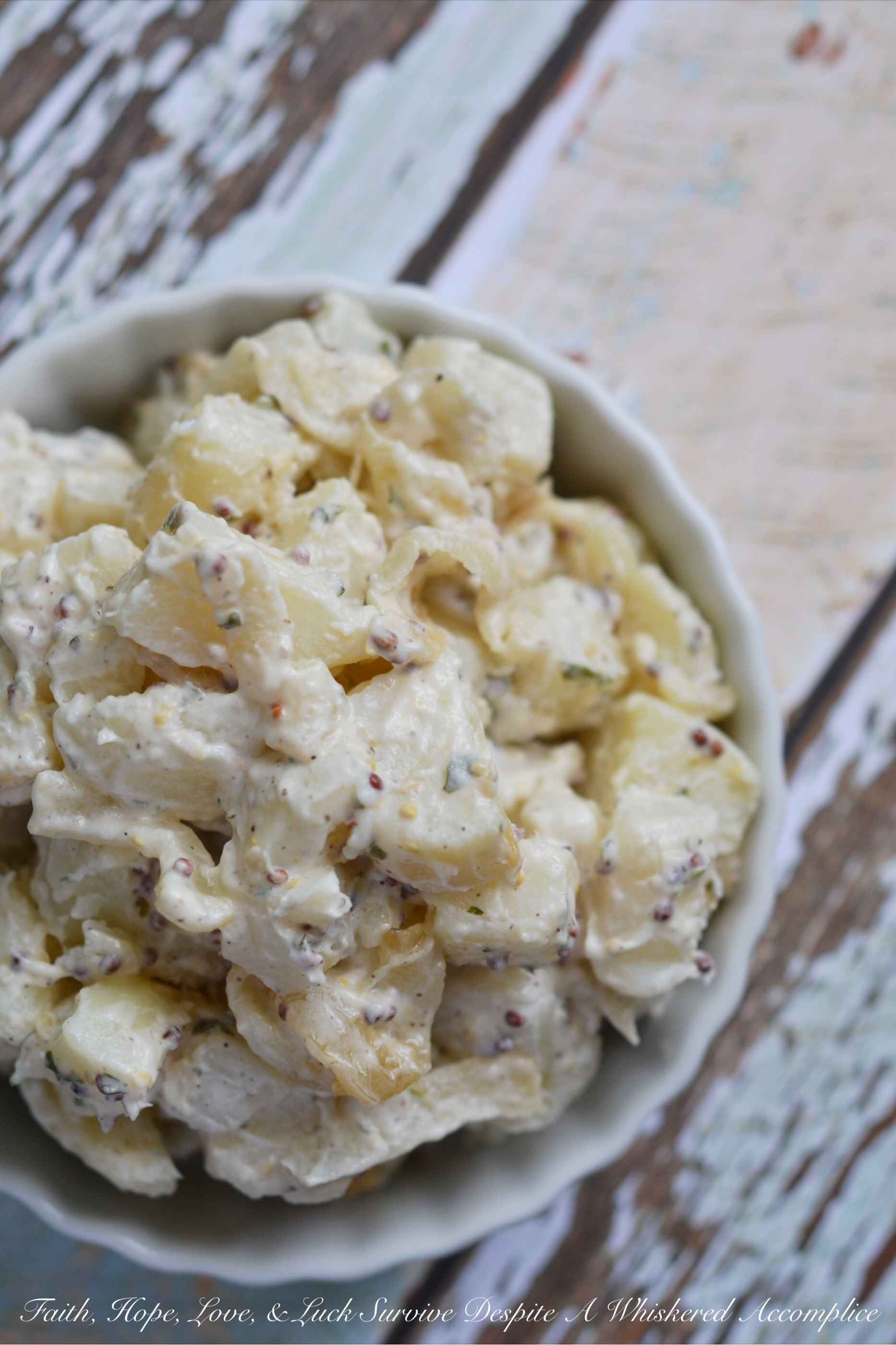 Tarragon Caramelized Onion Potato Salad