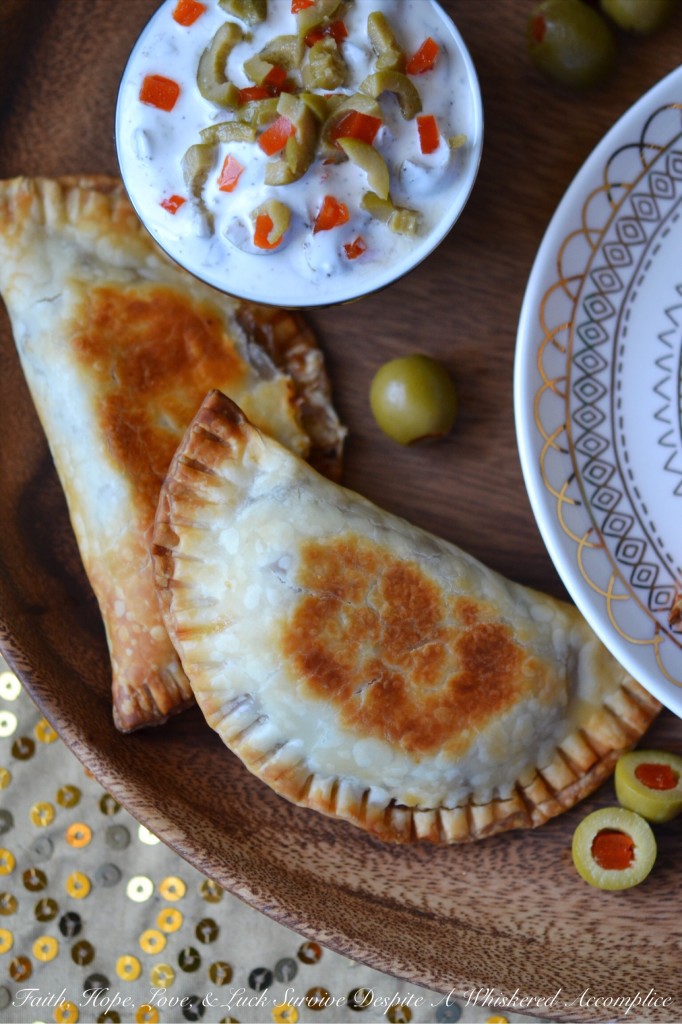 Saucy Crockpot Boneless Short Rib Empanadas | Faith, Hope, Love, and Luck Survive Despite a Whiskered Accomplice