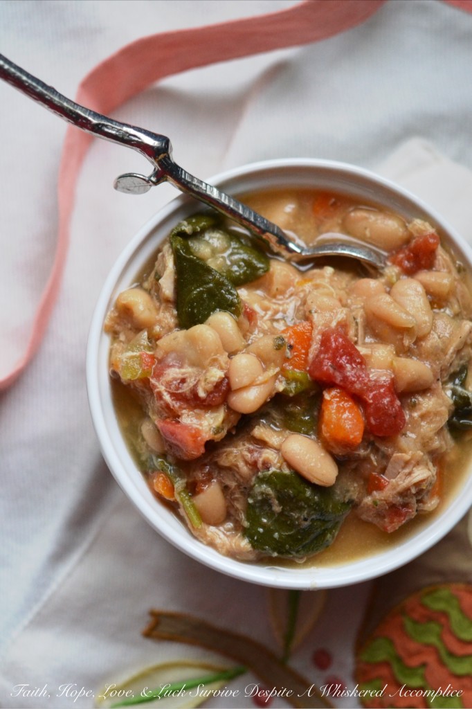 Crockpot Tenderloin and Northern Bean Ale Soup - It's wonderful to come home to this pork and bean soup dinner simmering away in a slow cooker, especially on a busy weeknight. This soup uses dried beans and is simple to throw together on a hectic morning before work. When you get home, just add a few more ingredients, and in half an hour dinner is ready.