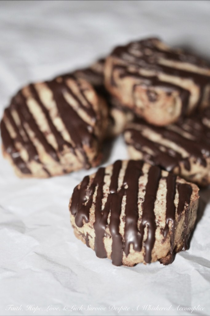 Dark and Stormy Shortbread | Faith, Hope, Love, and Luck Survive Despite a Whiskered Accomplice