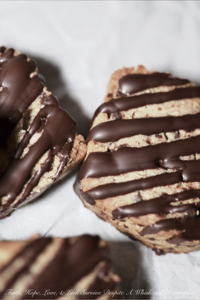 Dark and Stormy Shortbread | Faith, Hope, Love, and Luck Survive Despite a Whiskered Accomplice