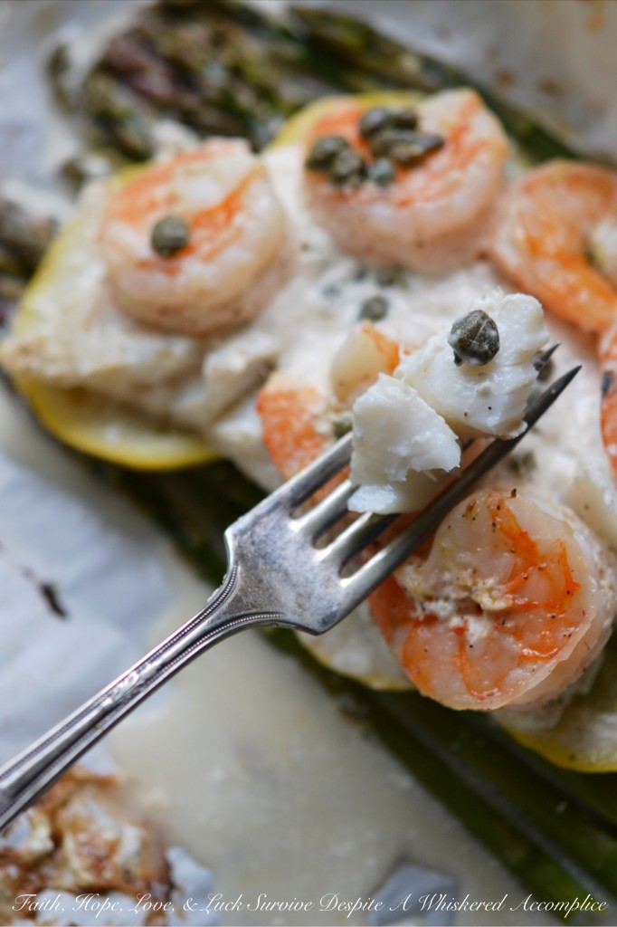 Lemony Mayonnaise Cod, Shrimp, and Asparagus Parchment Paper Wrapped Bundles - Get ready to enjoy a flavorful, flaky, and incredibly convenient meal that will become a new favorite in your dinnertime rotation. Flaky cod and succulent shrimp are baked to tender perfection along with crisp fresh asparagus and thin slices of zesty lemon in parchment paper-wrapped bundles. With their bright and creamy lemony mayonnaise sauce, these delightful fish and seafood bundles are perfect for a quick weeknight meal or a sophisticated weekend dinner.