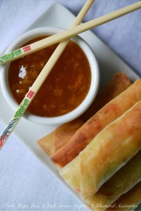 Egg Rolls Are Coming Soon - I spent last Saturday afternoon taking an egg roll-making class with my mom in Hagerstown, Maryland. You shouldn't expect either one of us to go into the egg roll-making business any time soon with our newly acquired skills, but with the tips and techniques we learned, you can definitely expect egg rolls to appear on our dinner tables at least once or twice within the next couple of months.