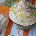 DYO Vanilla Irish Brown Butter Cupcakes - DYO, or Do Your Own, is the perfect solution for those of you who want beautifully decorated cupcakes without the hassle. Invite your friends and family over, gather up all of your miscellaneous sprinkles, and host a cupcake decorating party with these mouth-watering Vanilla Irish Brown Butter Cupcakes. With DYO cupcakes, not only will you have the stress-free pleasure of not having to decorate them all by yourself, but your friends and family will get to show off their creativity and make memories at the same time.