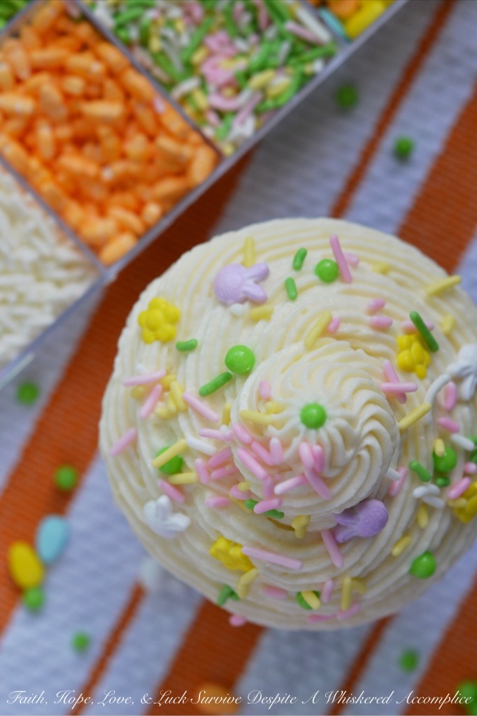DYO Vanilla Irish Brown Butter Cupcakes - DYO, or Do Your Own, is the perfect solution for those of you who want beautifully decorated cupcakes without the hassle. Invite your friends and family over, gather up all of your miscellaneous sprinkles, and host a cupcake decorating party with these mouth-watering Vanilla Irish Brown Butter Cupcakes. With DYO cupcakes, not only will you have the stress-free pleasure of not having to decorate them all by yourself, but your friends and family will get to show off their creativity and make memories at the same time.