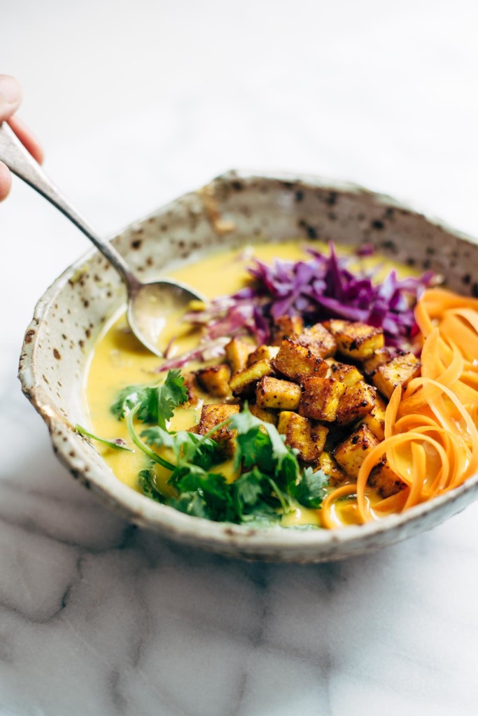 Anything-You-Have Coconut Curry Soup | Faith, Hope, Love, and Luck Survive Despite a Whiskered Accomplice
