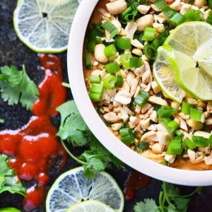 Instagram - Drunken Thai Peanut Hummus | Faith, Hope, Love, and Luck Survive Despite a Whiskered Accomplice