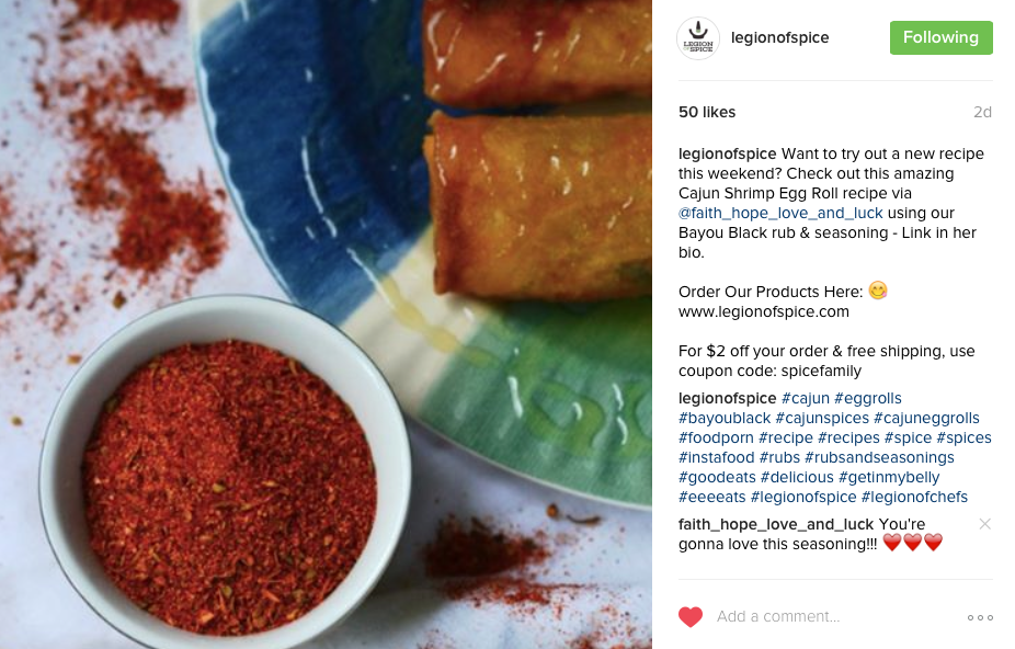 Legion of Spice Instagram Shout Out | Faith, Hope, Love, and Luck Survive Despite a Whiskered Accomplice