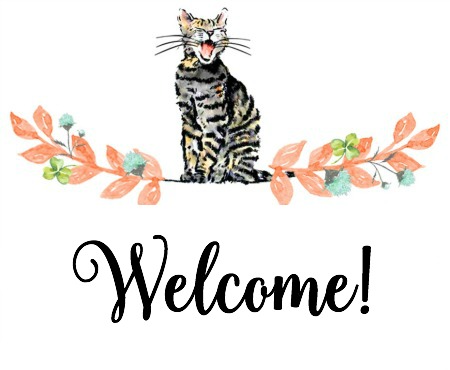 Welcome! | Faith, Hope, Love, and Luck Survive Despite a Whiskered Accomplice