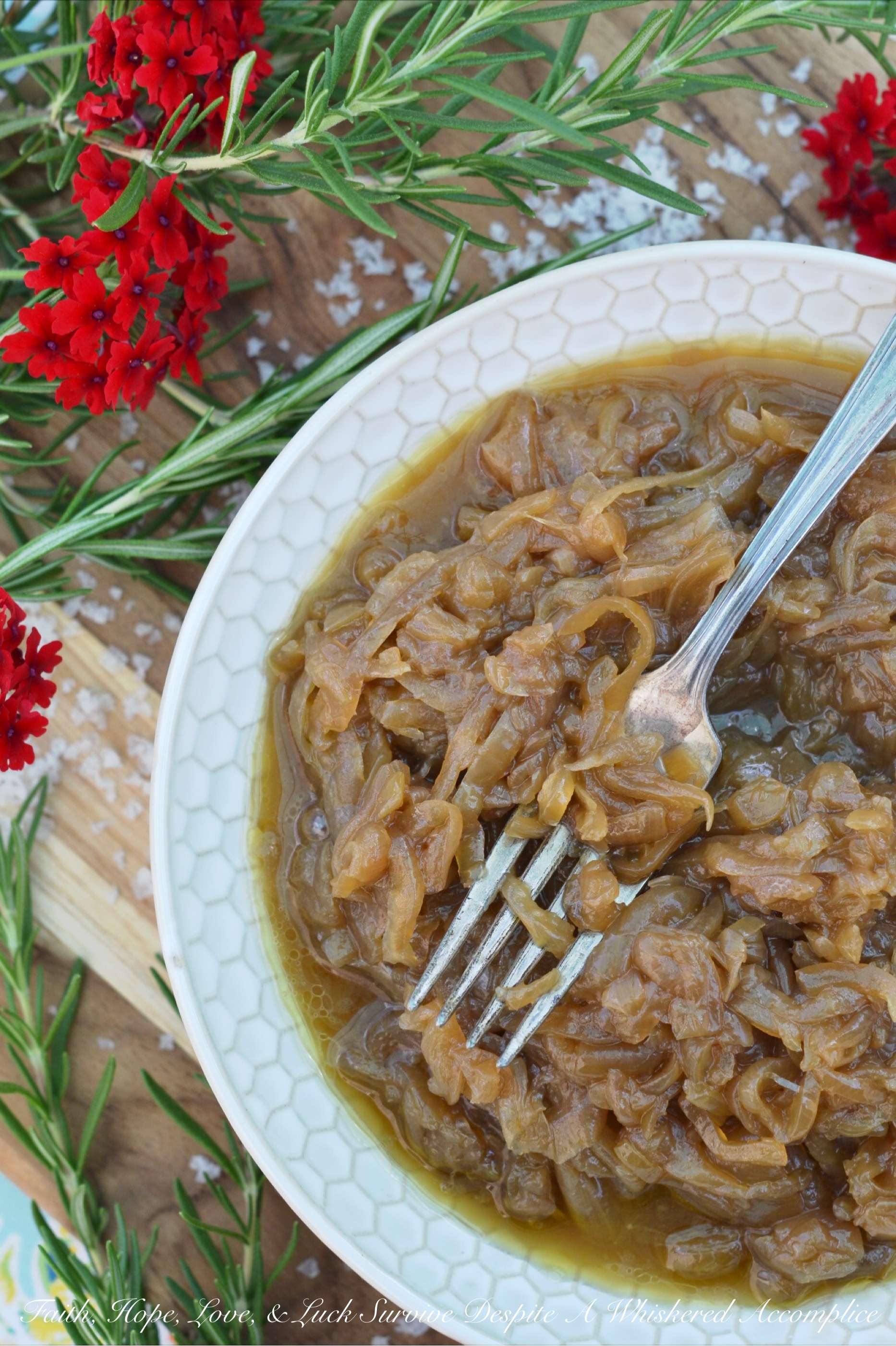 Crockpot Caramelized Onions