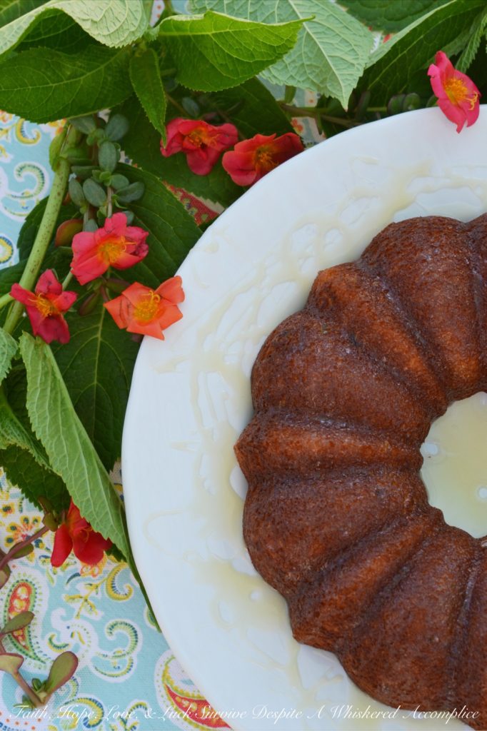 Southern Honey Drenched Jalapeño Cornbread | Faith, Hope, Love, and Luck Survive Despite a Whiskered Accomplice