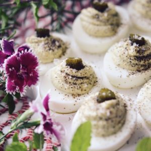 Instagram - Salt and Pepper Sweet Pickle Deviled Eggs | Faith, Hope, Love, and Luck Survive Despite a Whiskered Accomplice