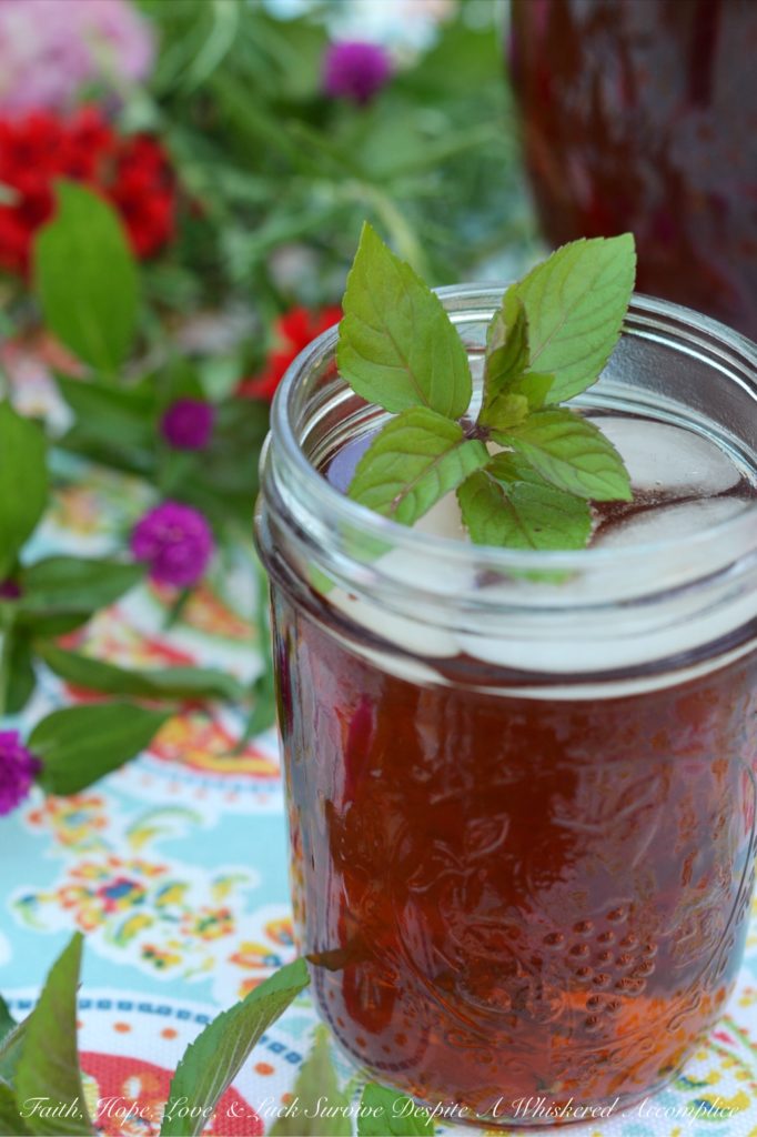 Summer Blueberry Crockpot Iced Tea - During the hot humid summer months, I enjoy coming up with new ways to use my crockpot in the kitchen. If my slow cooker is going to take up space, it needs to earn its keep. Don't let summer pass you by without a glass of this refreshing blueberry-laced iced tea.