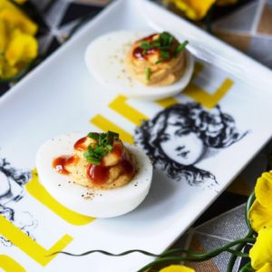 Instagram - 5 Ingredient Barbecue Deviled Eggs | Faith, Hope, Love, and Luck Survive Despite a Whiskered Accomplice