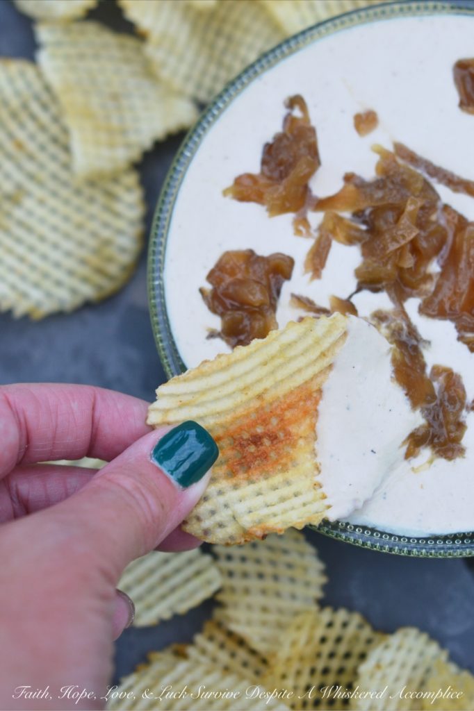 Classic French Onion Dressing & Dip - When it comes to French onion dip, most of us are guilty of grabbing a tub from the store, popping the lid, and digging in with reckless abandon. Maybe, if we're feeling fancy, we'll spoon it into a cute little bowl and call it a day. But with this homemade Classic French Onion Dressing and Dip, you can enjoy all of the flavor with none of the preservatives. Sweet yellow onions are thinly sliced and slowly caramelized in a crockpot until golden brown. Then, those melt-in-your-mouth caramelized onions get pureed with creamy mayonnaise, tangy sour cream, and just the right sprinkle of salt and pepper. Whether you drizzle this dressing over crisp salads, use it as a dip for fresh vegetables, or scoop it up with your favorite wavy thick-cut potato chips, it's sure to be a real crowd-pleaser.