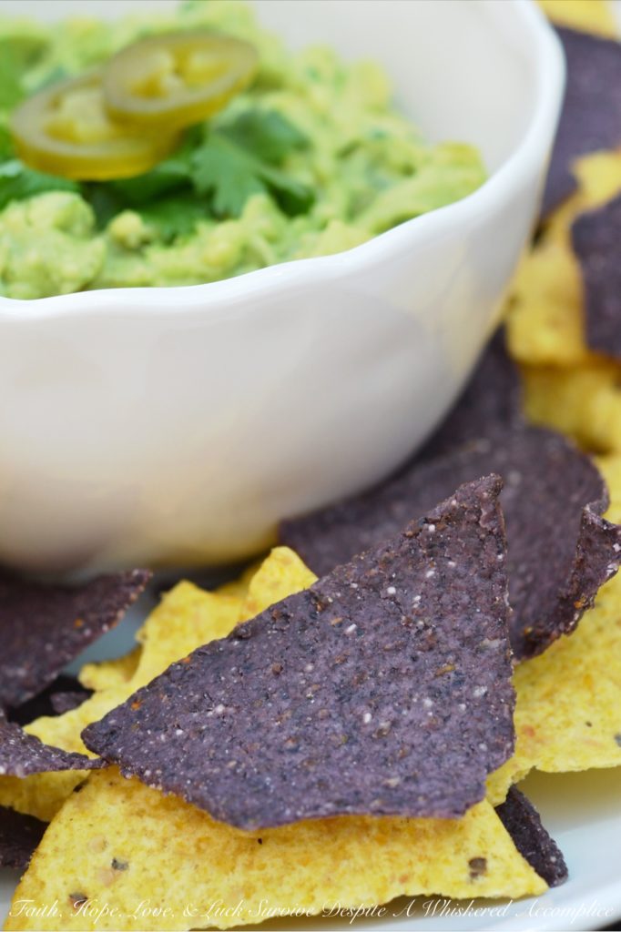 Pickled Jalapeño Guacamole | Faith, Hope, Love, and Luck Survive Despite a Whiskered Accomplice