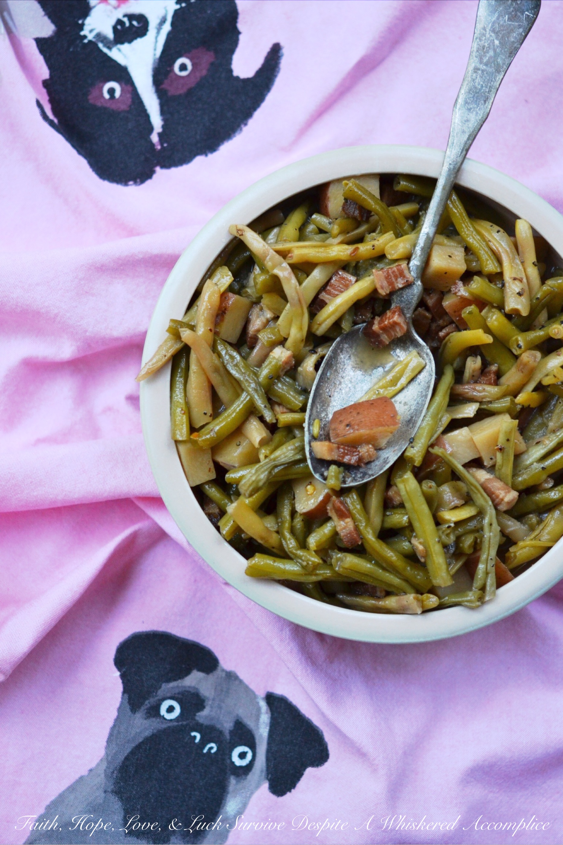 Salt Pork Summer Crockpot Green Beans