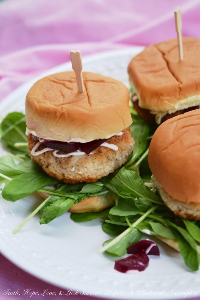 Seafood Sliders with Pickled Beets & Baby Arugula - If you're looking to try something new and exciting, I highly recommend giving these seafood sliders with pickled beets and baby arugula a try. After just one bite, you'll be singing their praises. The combination of fresh seafood, tangy pickled beets, and peppery arugula creates a delicious and unique flavor that is sure to impress your taste buds.