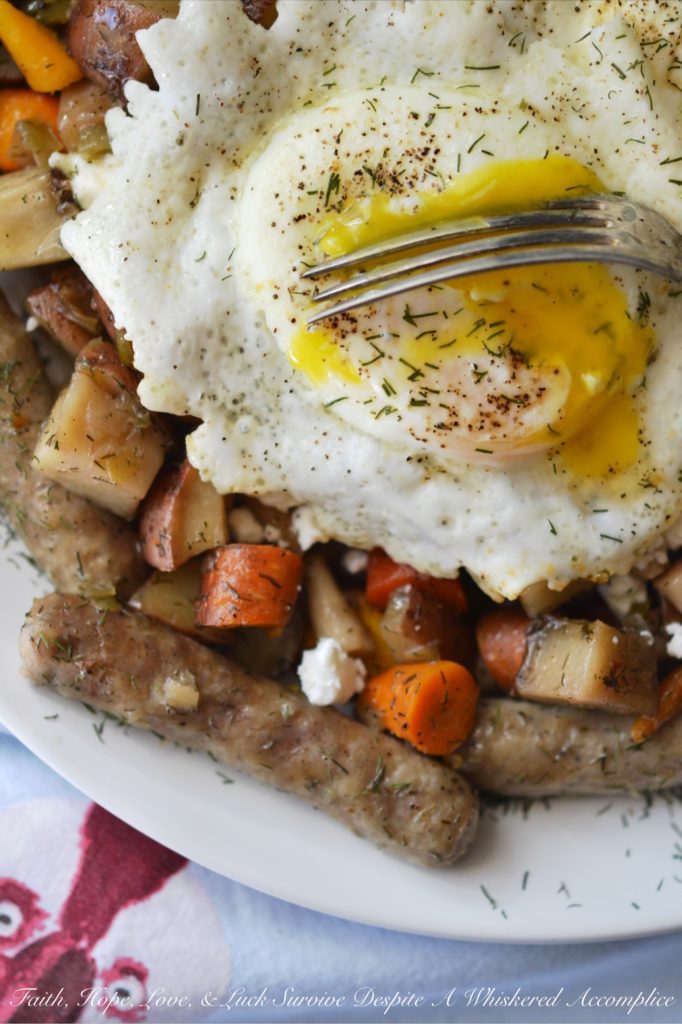 Summer Garden Breakfast Crockpot Hash - This sweet and savory crockpot hash certainly won't leave you hungry, thanks to its sausage, garden vegetables, feta cheese, and eggs. And, once you add in a hint of maple syrup, I think you'll agree that this slow-cooker breakfast dish feels extra cozy.