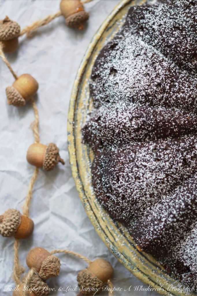 Flourless Chocolate Bundt Cake - This may just be "THE BEST CHOCOLATE CAKE" in the world; one that doesn't taste like cardboard, one that is super chocolatey, and one that contains absolutely no flour. This simple little flourless bundt cake will totally win your heart over with its lovely chocolate flavor.