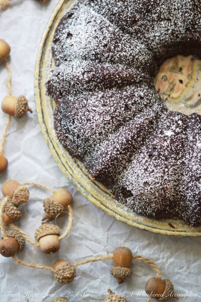 Flourless Chocolate Bundt Cake - This may just be "THE BEST CHOCOLATE CAKE" in the world; one that doesn't taste like cardboard, one that is super chocolatey, and one that contains absolutely no flour. This simple little flourless bundt cake will totally win your heart over with its lovely chocolate flavor.
