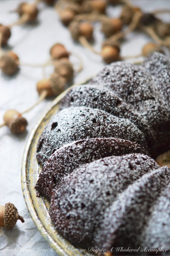 Flourless Chocolate Bundt Cake - This may just be "THE BEST CHOCOLATE CAKE" in the world; one that doesn't taste like cardboard, one that is super chocolatey, and one that contains absolutely no flour. This simple little flourless bundt cake will totally win your heart over with its lovely chocolate flavor.