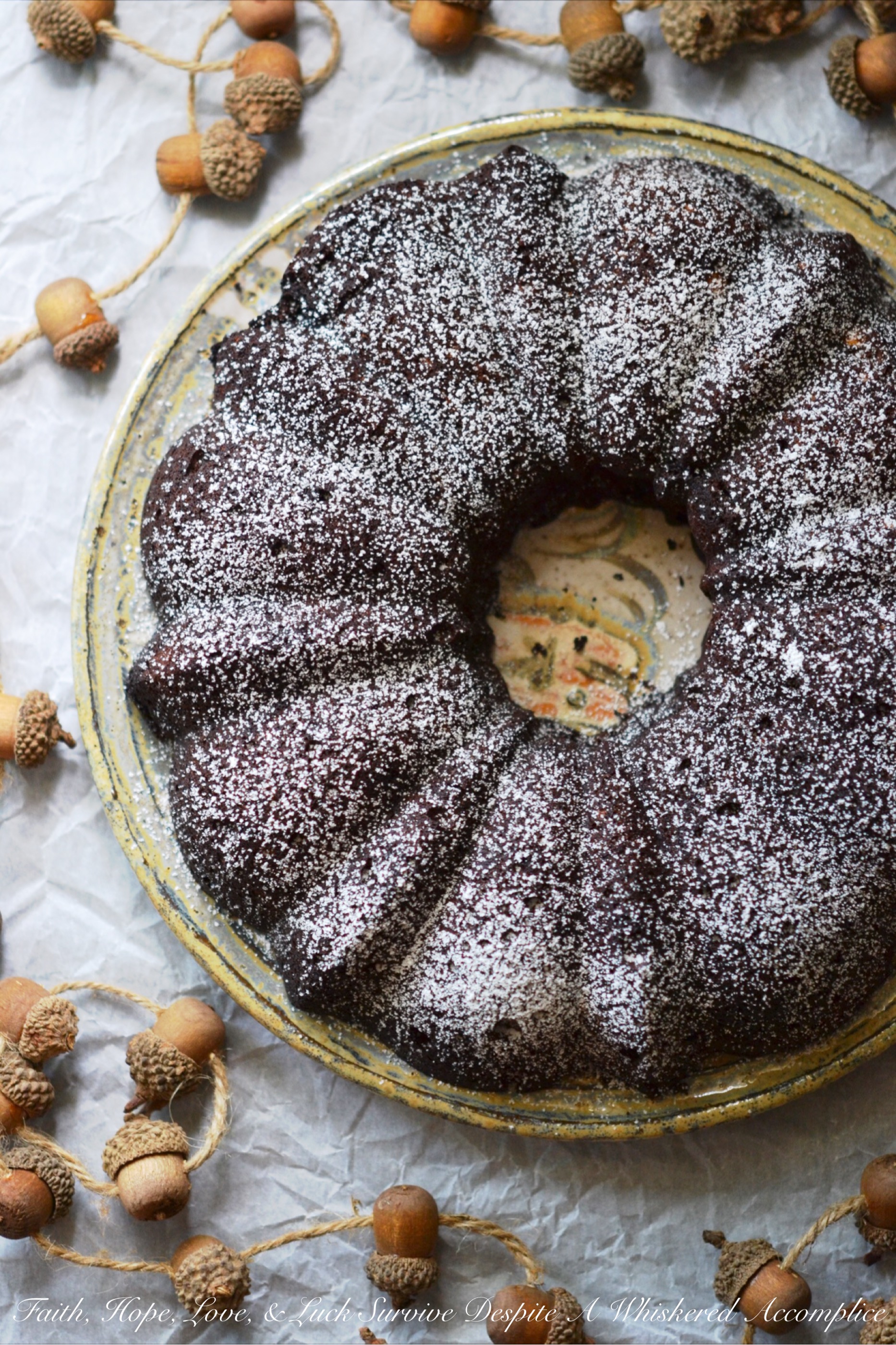 Flourless Chocolate Bundt Cake – #BundtBakers
