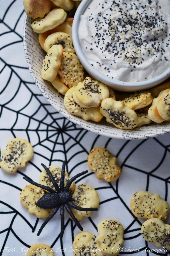 Homemade Everything Crackers | Faith, Hope, Love, and Luck Survive Despite a Whiskered Accomplice