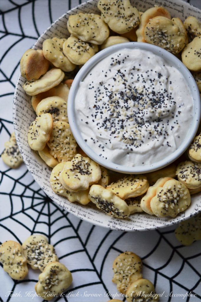 Homemade Everything Crackers | Faith, Hope, Love, and Luck Survive Despite a Whiskered Accomplice