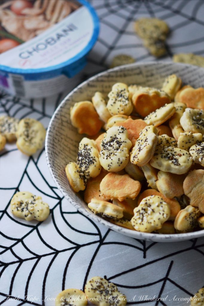 Homemade Everything Crackers | Faith, Hope, Love, and Luck Survive Despite a Whiskered Accomplice