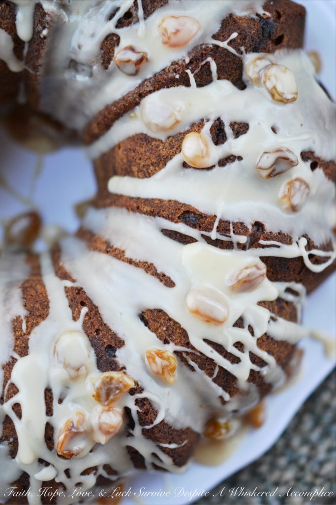 "Pear"fect Rum Raisin Cake | Faith, Hope, Love, and Luck Survive Despite a Whiskered Accomplice