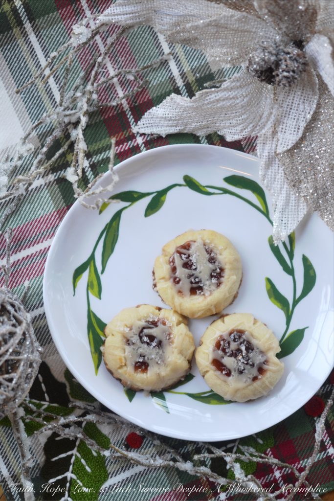 Sugar Plum Fairy Holiday Cookies - Searching for the perfect holiday cookie recipe for your next cookie exchange? Look no further. Everyone will love these glazed buttery jam-filled Sugar Plum Fairy Holiday Cookies.