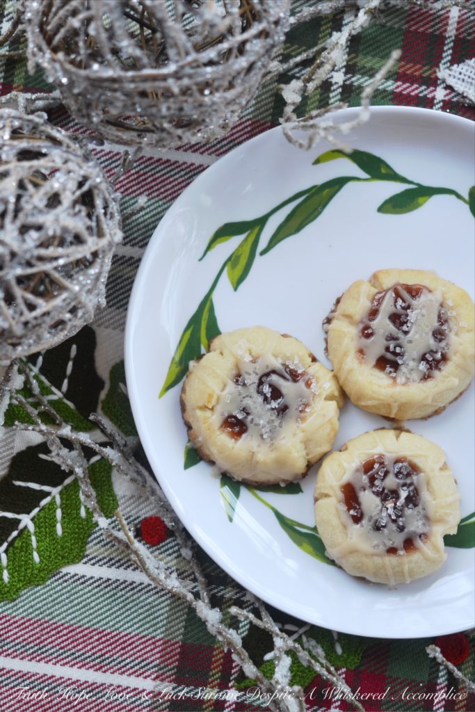 Sugar Plum Fairy Holiday Cookies - Searching for the perfect holiday cookie recipe for your next cookie exchange? Look no further. Everyone will love these glazed buttery jam-filled Sugar Plum Fairy Holiday Cookies.