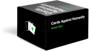 Cards Against Humanity Green Box | Faith, Hope, Love, and Luck Survive Despite a Whiskered Accomplice