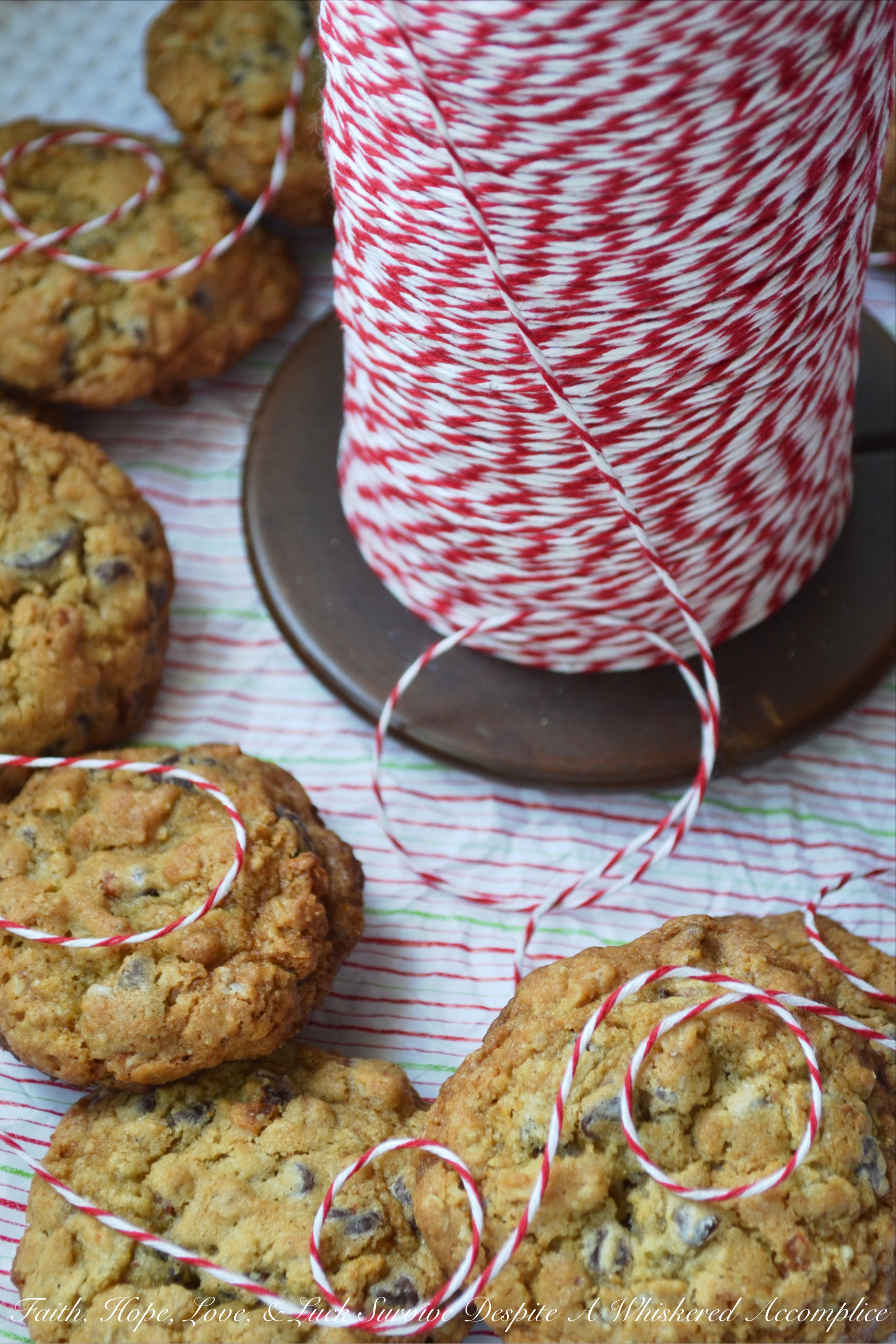 Santa’s Special Bacon Chocolate Chip Cookies