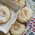 Malibu Winter Thumbprint Cookies - When the world outside is covered in snow and you can't seem to put on enough layers of clothes to stay warm, these cookies help you feel like an island escape is possible and that sunshine and warmth are only one cookie away.