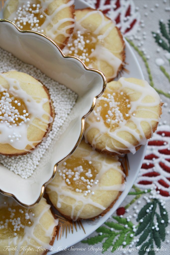 Malibu Winter Thumbprint Cookies - When the world outside is covered in snow and you can't seem to put on enough layers of clothes to stay warm, these cookies help you feel like an island escape is possible and that sunshine and warmth are only one cookie away.