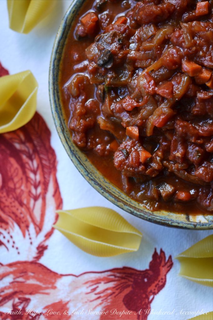 Game Day Overnight Crockpot Tomato Sauce - This versatile tomato sauce will give you something to cheer about on your big game day, whether you use it for pasta sauce, meatballs, stuffed shells, or even as a dipping sauce for mozzarella sticks. And the fact that this sauce can be made overnight in a crockpot makes it even more amazing. This may just be the easiest tomato sauce you'll ever make.