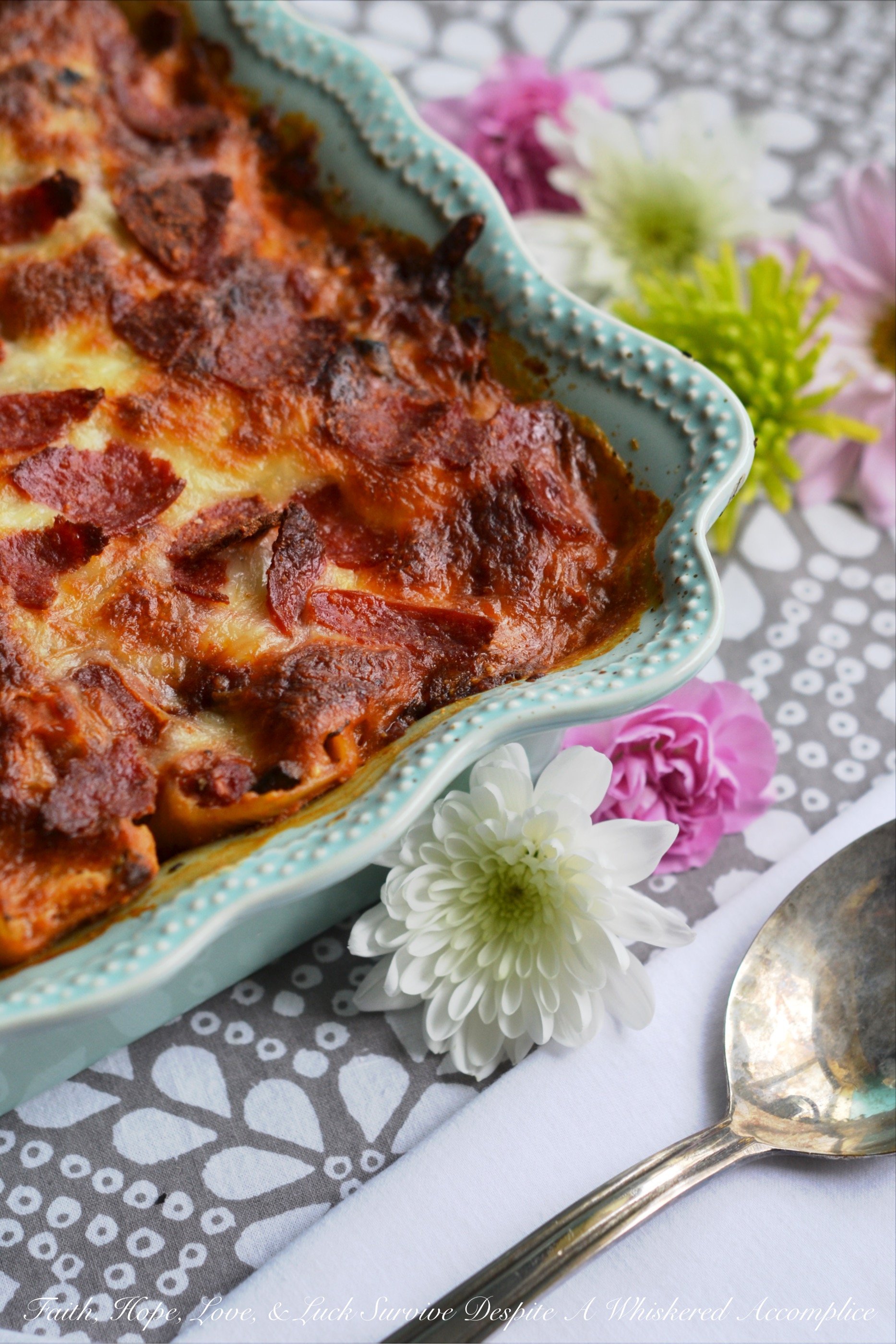 Spinach and Four-Cheese Stuffed Shells