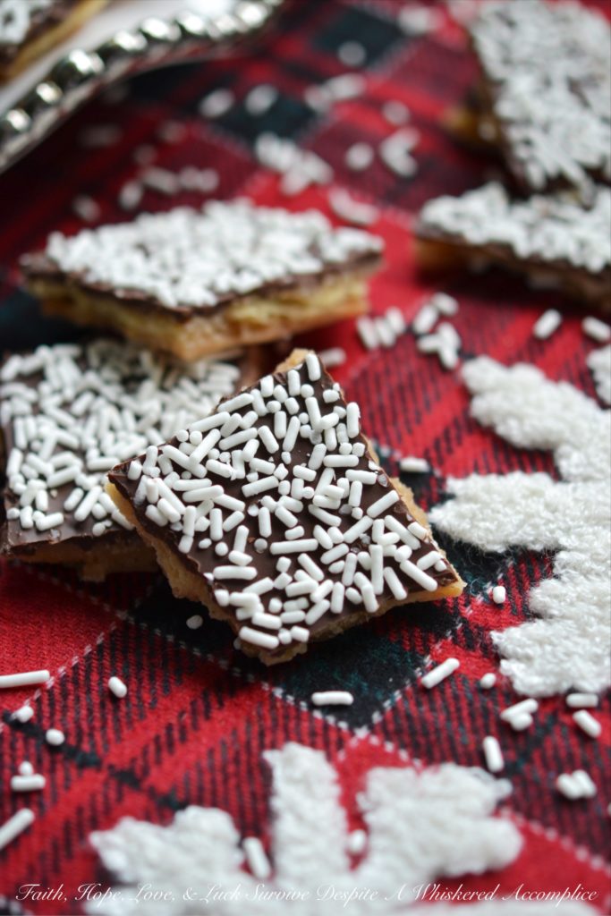 Special Winter Cracker Candy - This isn’t just any sweet treat; it’s a delightful winter cracker candy that’s both simple to make and super addictive. Picture a crispy, toffee-like cracker base smothered in rich, melted semi-sweet chocolate and showered with a dusting of white candy sprinkles for a fun, festive touch. Whether you’re celebrating a cozy snow day or just want a quick and easy dessert that will wow your friends and family, this cracker candy is sure to be a hit.