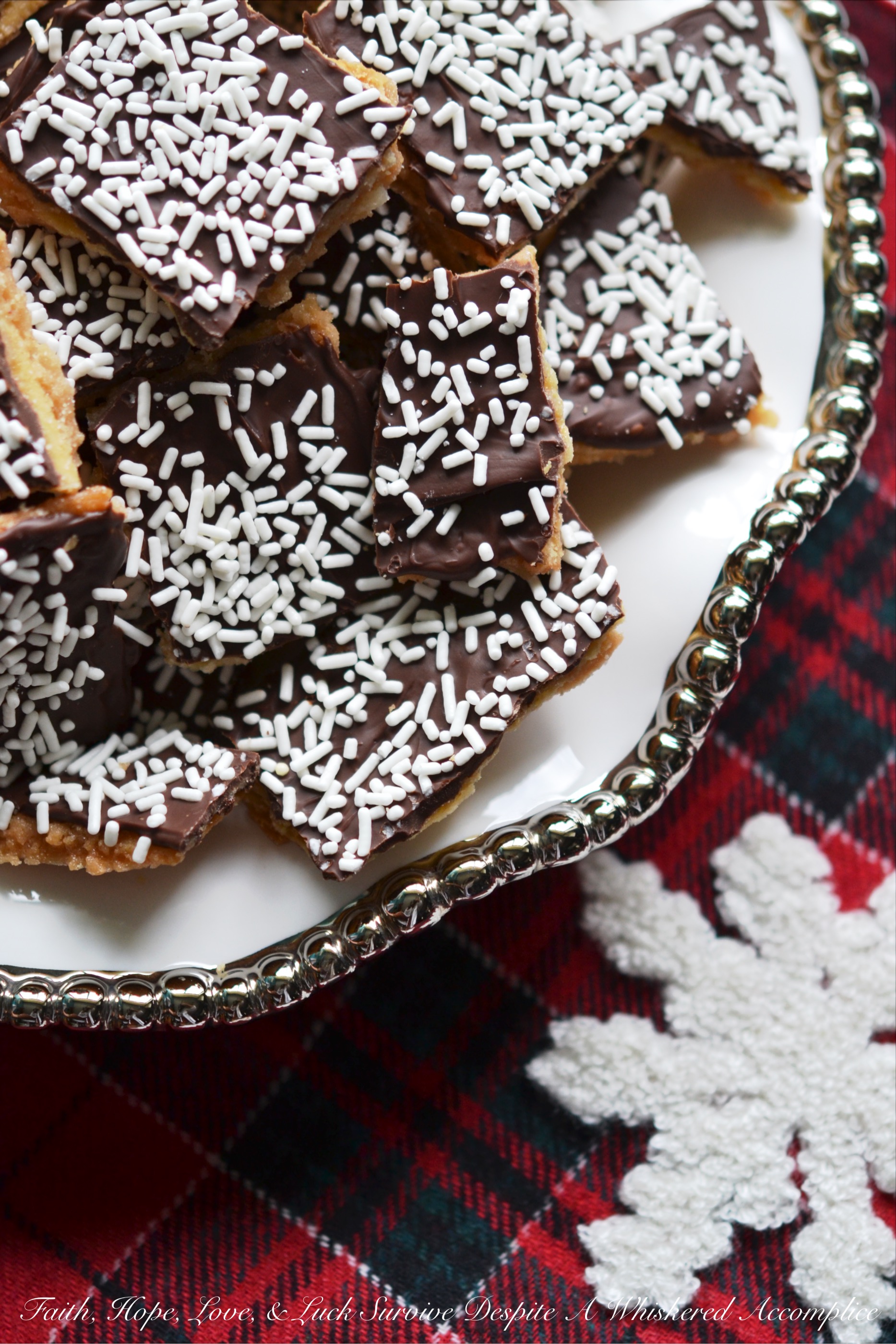 Special Winter Cracker Candy